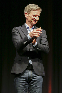 Annette Frier und Michael Kessler auf der lit.Cologne 2023 in Köln