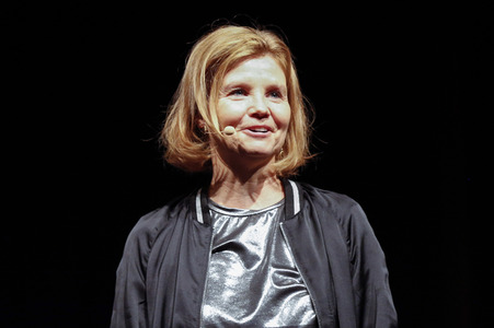 Annette Frier und Michael Kessler auf der lit.Cologne 2023 in Köln