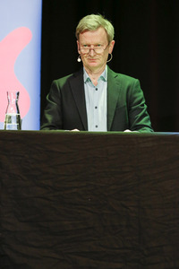 Annette Frier und Michael Kessler auf der lit.Cologne 2023 in Köln