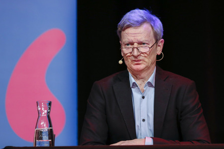 Annette Frier und Michael Kessler auf der lit.Cologne 2023 in Köln