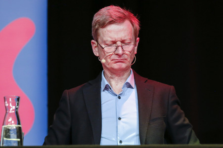 Annette Frier und Michael Kessler auf der lit.Cologne 2023 in Köln