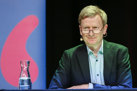 Annette Frier und Michael Kessler auf der lit.Cologne 2023 in Köln