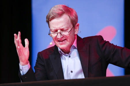 Annette Frier und Michael Kessler auf der lit.Cologne 2023 in Köln