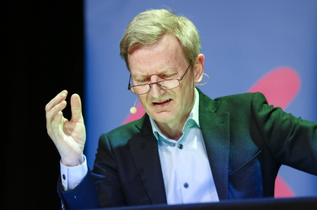 Annette Frier und Michael Kessler auf der lit.Cologne 2023 in Köln