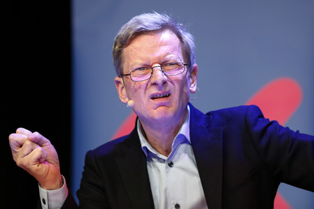 Annette Frier und Michael Kessler auf der lit.Cologne 2023 in Köln