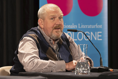 Annette Frier und Dietmar Bär auf der lit.Cologne 2023 in Köln