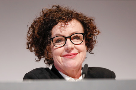 Maria Schrader auf der lit.Cologne 2023 in Köln