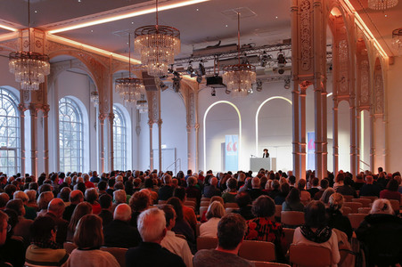 Maria Schrader auf der lit.Cologne 2023 in Köln