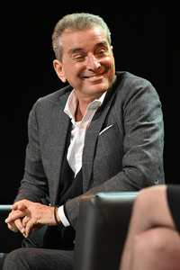 Svenja Flaßpöhler, Michel Friedman und Richard David Precht auf der lit.Cologne 2023 in Köln