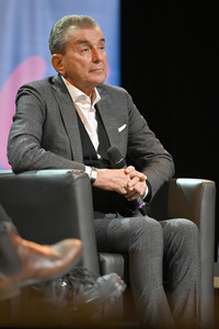 Svenja Flaßpöhler, Michel Friedman und Richard David Precht auf der lit.Cologne 2023 in Köln