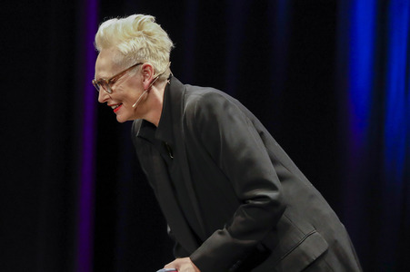 Dorothee Röhrig auf der lit.Cologne 2023 in Köln