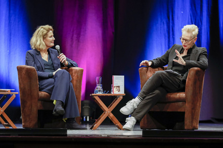 Dorothee Röhrig auf der lit.Cologne 2023 in Köln