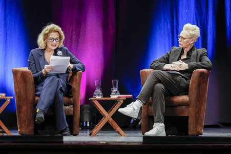 Dorothee Röhrig auf der lit.Cologne 2023 in Köln