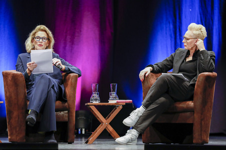 Dorothee Röhrig auf der lit.Cologne 2023 in Köln