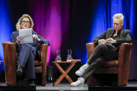 Dorothee Röhrig auf der lit.Cologne 2023 in Köln
