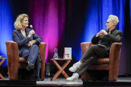 Dorothee Röhrig auf der lit.Cologne 2023 in Köln