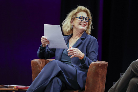 Dorothee Röhrig auf der lit.Cologne 2023 in Köln
