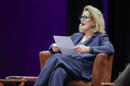 Dorothee Röhrig auf der lit.Cologne 2023 in Köln