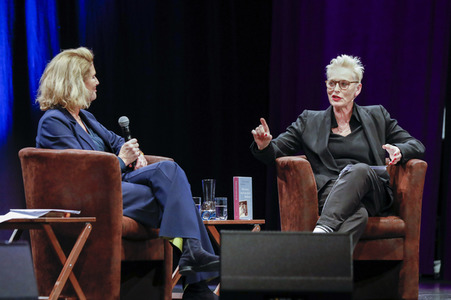 Dorothee Röhrig auf der lit.Cologne 2023 in Köln