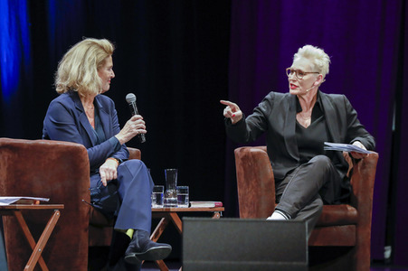 Dorothee Röhrig auf der lit.Cologne 2023 in Köln