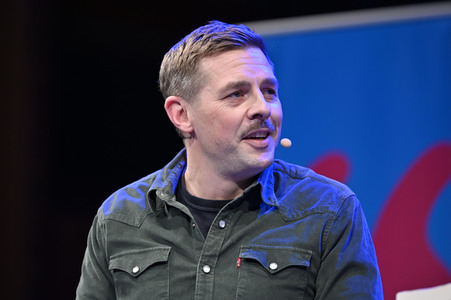 Klaas Heufer-Umlauf auf der lit.Cologne 2023 in Köln