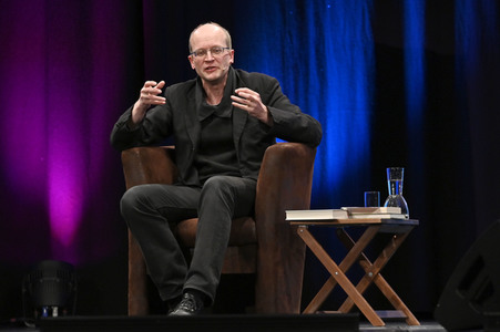 Arno Geiger auf der lit.Cologne 2023 in Köln