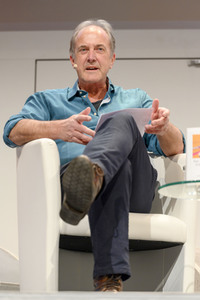 Ian McEwan, Bernhard Robben und Ulrich Noethen auf der lit.Cologne 2023 in Köln