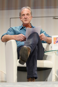 Ian McEwan, Bernhard Robben und Ulrich Noethen auf der lit.Cologne 2023 in Köln