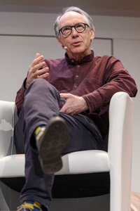 Ian McEwan, Bernhard Robben und Ulrich Noethen auf der lit.Cologne 2023 in Köln