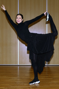 Natalia Yegorova trainiert für 'Let's Dance' in Köln