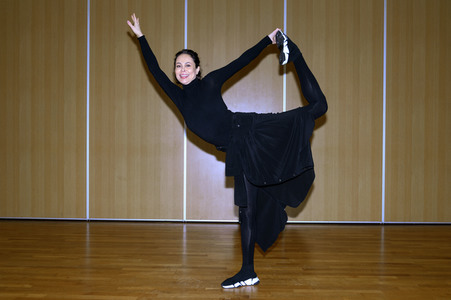 Natalia Yegorova trainiert für 'Let's Dance' in Köln