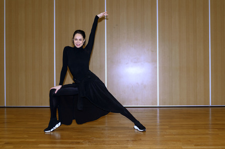 Natalia Yegorova trainiert für 'Let's Dance' in Köln