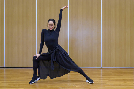 Natalia Yegorova trainiert für 'Let's Dance' in Köln