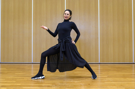 Natalia Yegorova trainiert für 'Let's Dance' in Köln