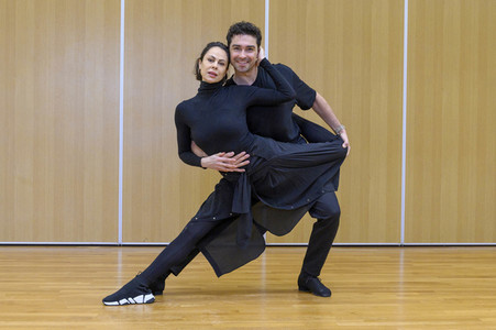 Natalia Yegorova trainiert für 'Let's Dance' in Köln