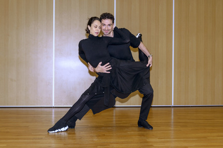 Natalia Yegorova trainiert für 'Let's Dance' in Köln