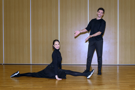 Natalia Yegorova trainiert für 'Let's Dance' in Köln