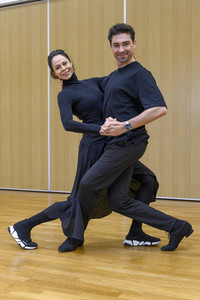 Natalia Yegorova trainiert für 'Let's Dance' in Köln