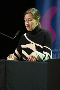 Matthias Brandt und Johanna Wokalek auf der lit.Cologne 2023 in Köln