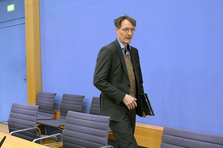 Bundespressekonferenz Digitalisierungsstrategie für Gesundheit und Pflege in Berlin