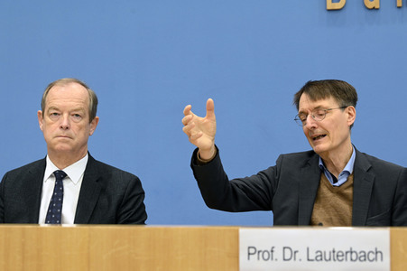 Bundespressekonferenz Digitalisierungsstrategie für Gesundheit und Pflege in Berlin