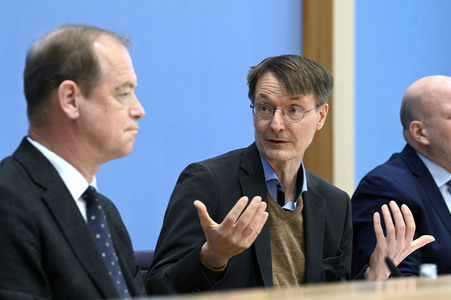 Bundespressekonferenz Digitalisierungsstrategie für Gesundheit und Pflege in Berlin