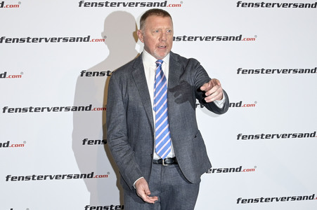 Pressekonferenz mit Boris Becker in Berlin