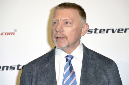 Pressekonferenz mit Boris Becker in Berlin