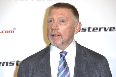 Pressekonferenz mit Boris Becker in Berlin