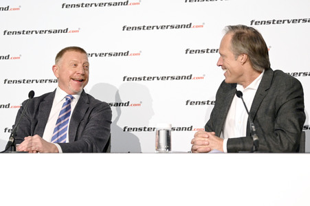 Pressekonferenz mit Boris Becker in Berlin