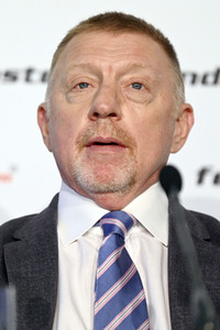 Pressekonferenz mit Boris Becker in Berlin