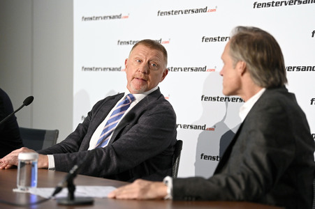 Pressekonferenz mit Boris Becker in Berlin