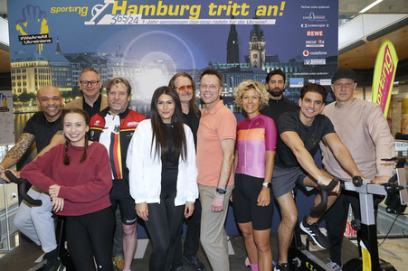 Charity-Radeln in Hamburg