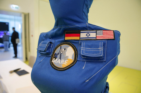 Pressekonferenz in Deutschen Zentrum für Luft-und Raumfahrt in Köln